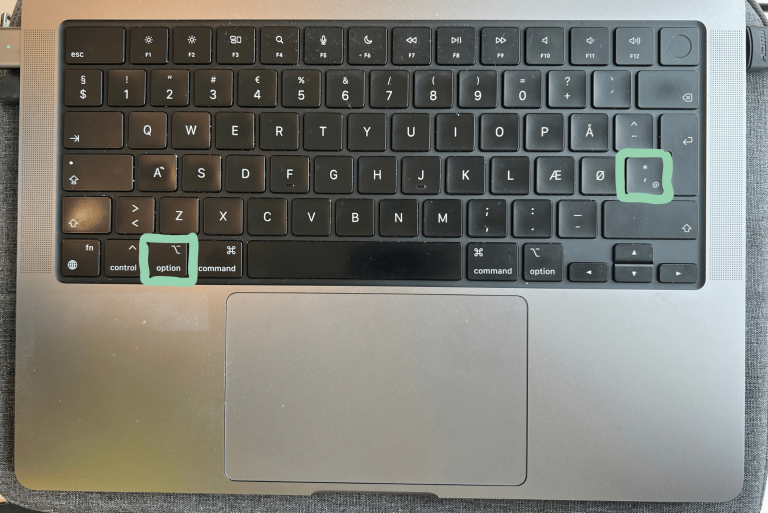 Sådan laver du snabel a på mac - Hvordan laver man @ / snabel-a på computer  - myway